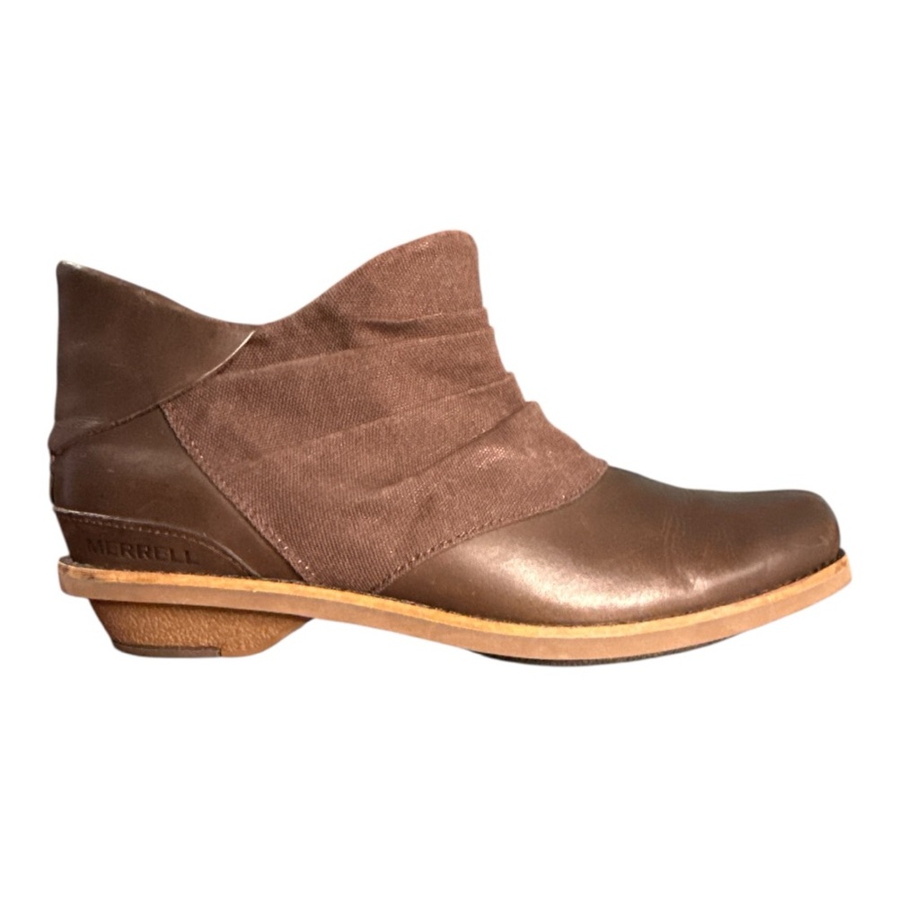 Merrell Adaline Bluff  Women's Size 7 Chocolate Brown Slip On Ankle Boots